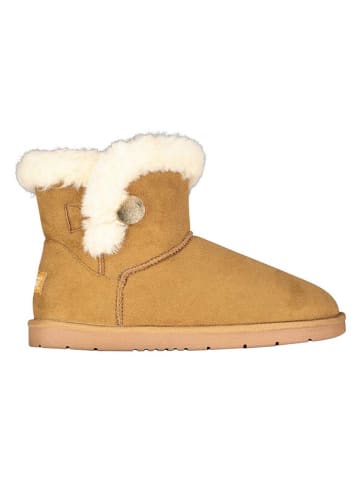 Winterboots "Oneigebout" in Hellbraun
