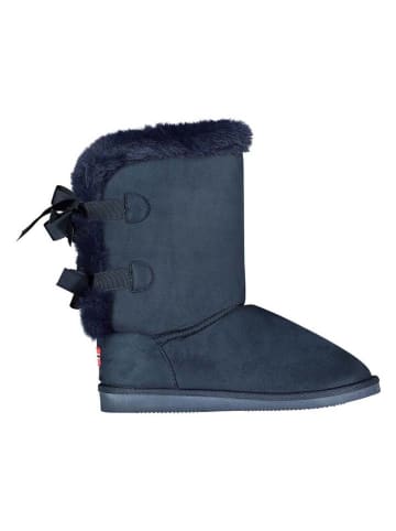 Winterlaarzen "Omarie" donkerblauw
