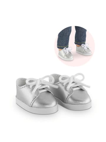 Buty "Corolle MC" w kolorze srebrnym dla lalek - 4+
