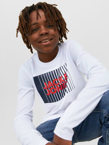 Longsleeve in Weiß