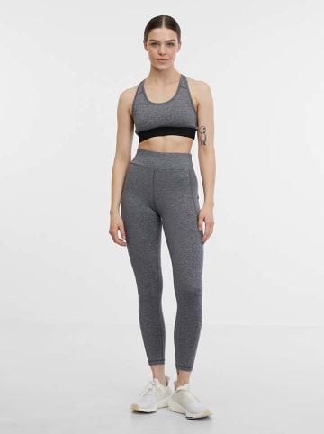 Legginsy sportowe w kolorze szarym