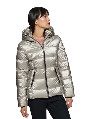 Winterjacke in Silber