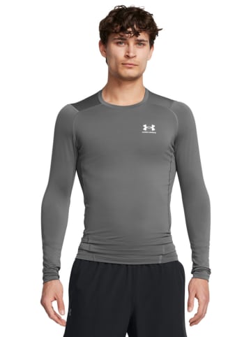 Trainingsshirt "UA HG Armour Comp" in Grau