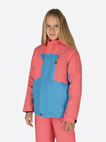 Ski-/ Snowboardjacke in Rosa/ Blau