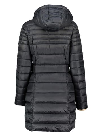 Steppmantel "Beyeak" in Schwarz