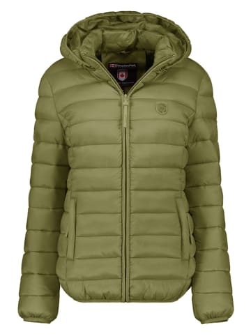 Steppjacke "Akitaleak" in Oliv