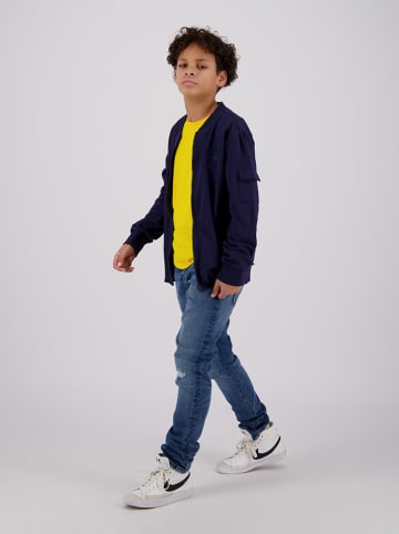 Sweatvest "Otawa" donkerblauw
