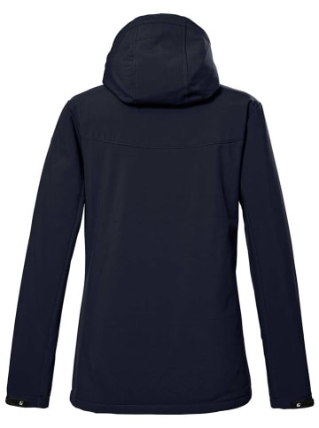 Softshelljacke in Dunkelblau