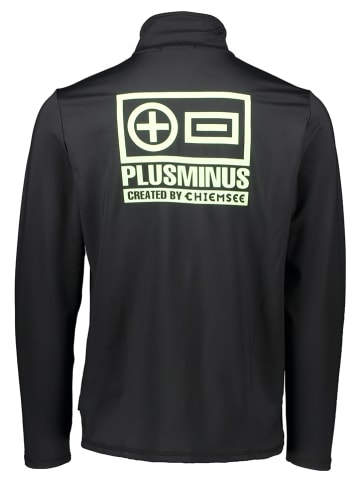 Fleecepullover in Schwarz