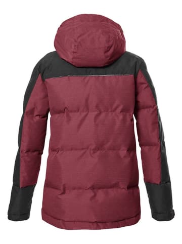 Winterjas rood/zwart