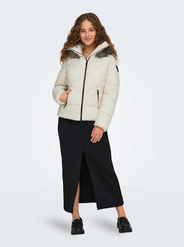 Steppjacke in Weiß