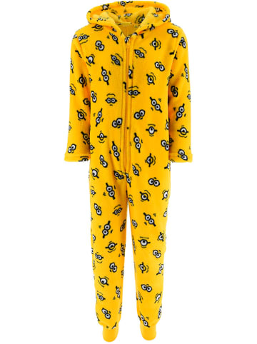 Fleece-Overall "Minions" in Gelb