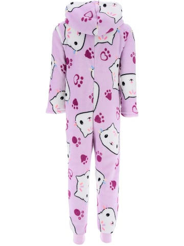 Fleece-Overall "Gabby's Dollhouse" in Lila