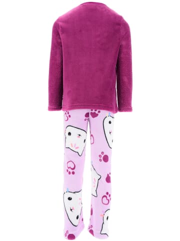 Fleece-Pyjama "Gabby's Dollhouse" in Lila