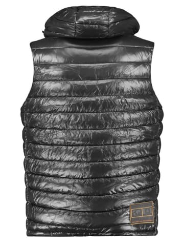 Doorgestikte bodywarmer "Valvana" zwart