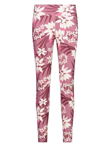 Legginsy sportowe w kolorze jasnoróżowym
