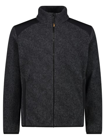 Fleece vest antraciet
