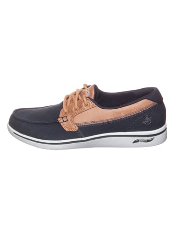 Sneakersy "Arch Fit Upift - Cruise'n By" w kolorze granatowo-jasnobrązowym