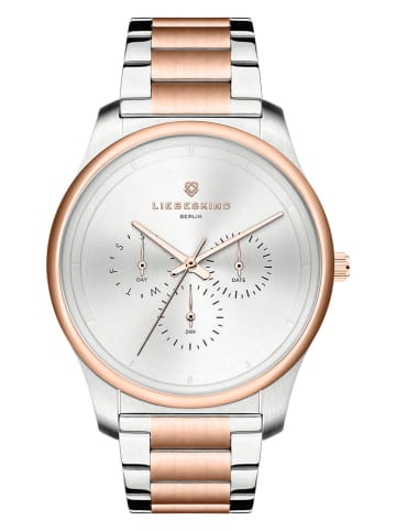 Chronograaf zilverkleurig/roségoudkleurig
