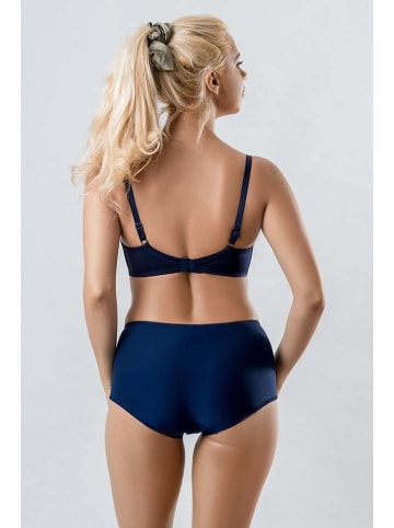 Pełne figi high waist "Daria" w kolorze granatowym