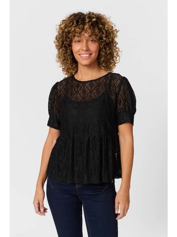 Bluse in Schwarz