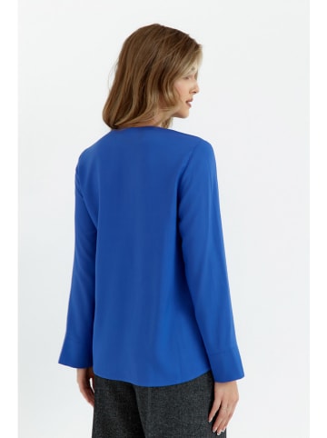 Blouse blauw