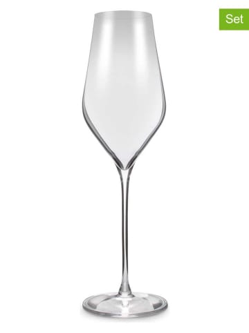 Kieliszki (4 szt.) "Finesse" do szampana - 310 ml