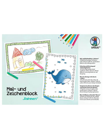 Mal- & Zeichenblock "Rahmen"