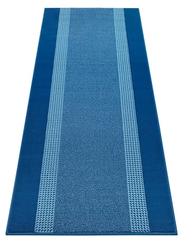 Kurzflor-Teppich "Basic" in Blau