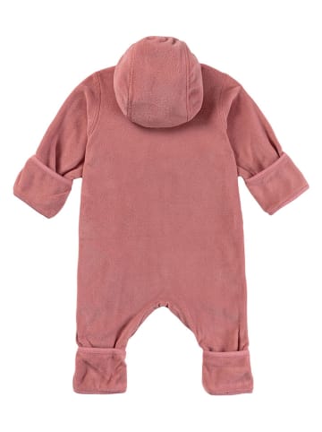 Fleece-Overall in Altrosa