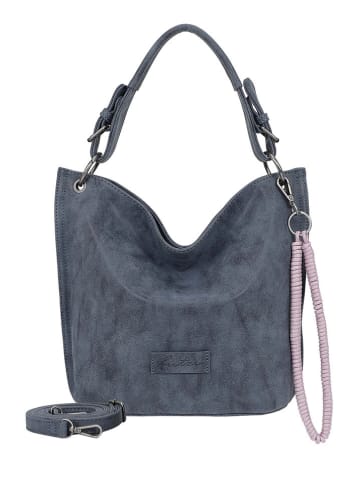 Schultertasche in Blau - (B)26 x (H)28 x (T)13 cm