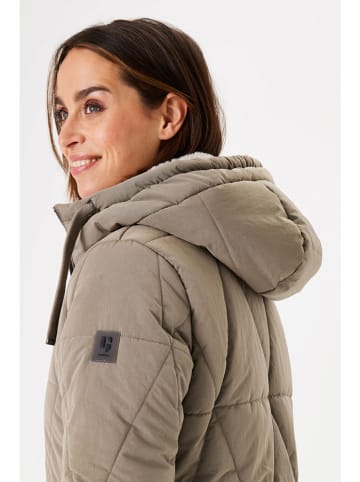 Steppjacke in Beige