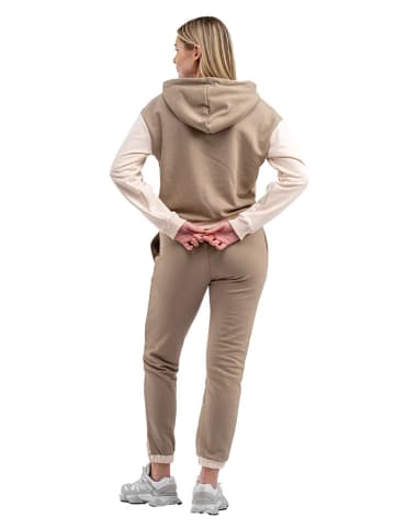 2tlg Outfit in Hellbraun