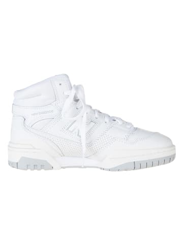 Leren sneakers "650R" wit