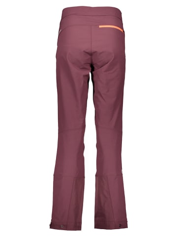 Softshell-Skitourenhose "Cevedale" in Bordeaux