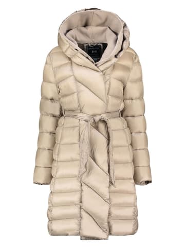 Wintermantel beige