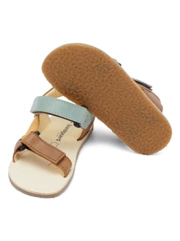 Leder-Sandalen "Skye II" in Hellbraun