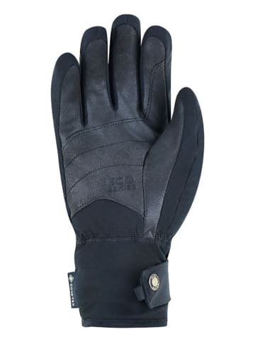 Ski-/ Snowboardfingerhandschuhe "Comano GTX" in Schwarz/ Weiß