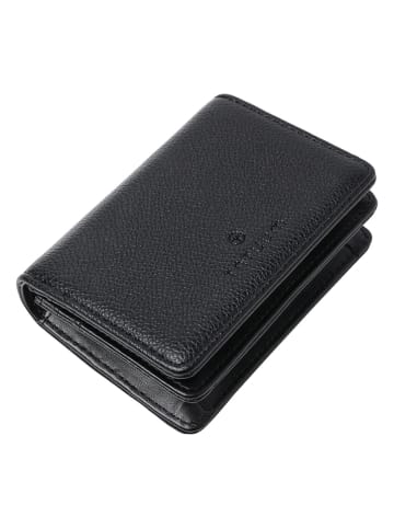 Portfel w kolorze czarnym - 17 x 11 x 8,5 cm