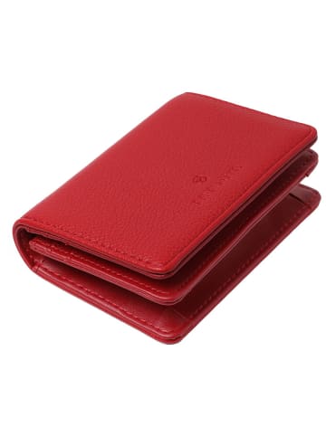 Portemonnee rood - (B)17 x (H)11 x (D)8 cm