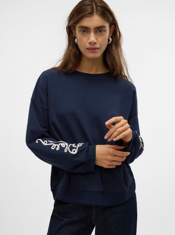 Sweatshirt in Dunkelblau