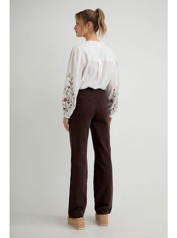 Broek "Serge" donkerbruin