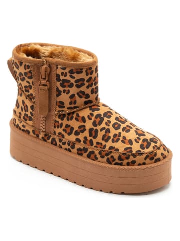 Winterboots lichtbruin