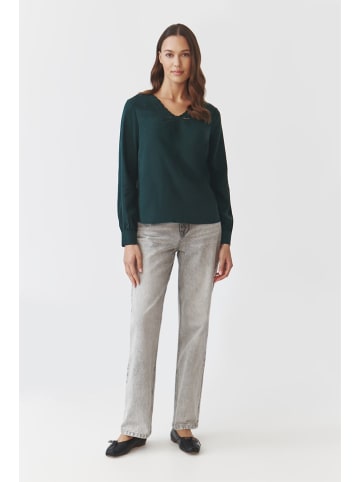 Blouse donkergroen