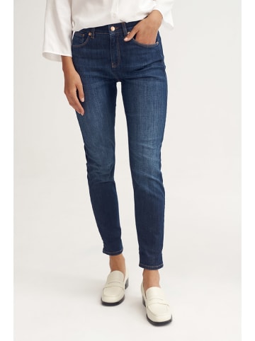 Dżinsy - Slim fit - w kolorze granatowym