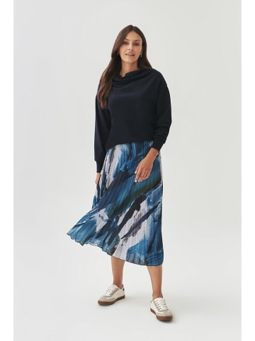 Rok zwart/wit/blauw