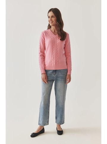 Pullover in Rosa