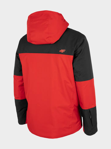 Ski-/snowboardjas rood/zwart