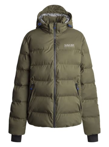 Steppjacke in Khaki