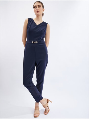 Jumpsuit in Dunkelblau